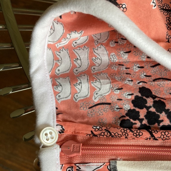 Marni sleeveless bird print cotton top with curved hem size 38 XS - Picture 6 of 11